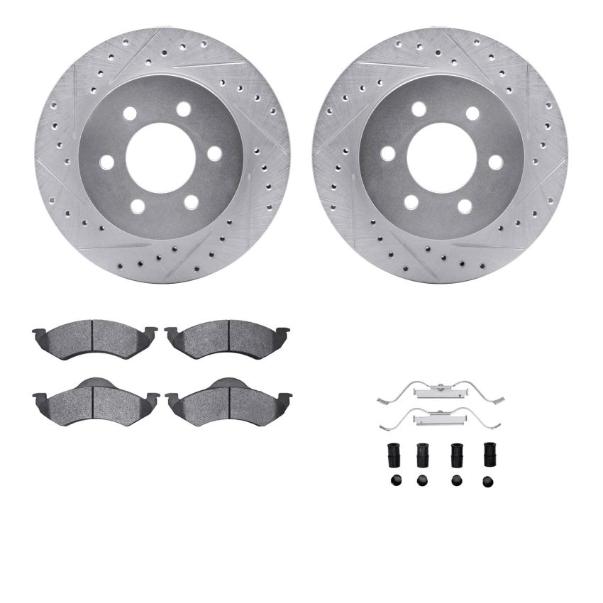 Dynamic Friction 7212-40151 Rotor Kit