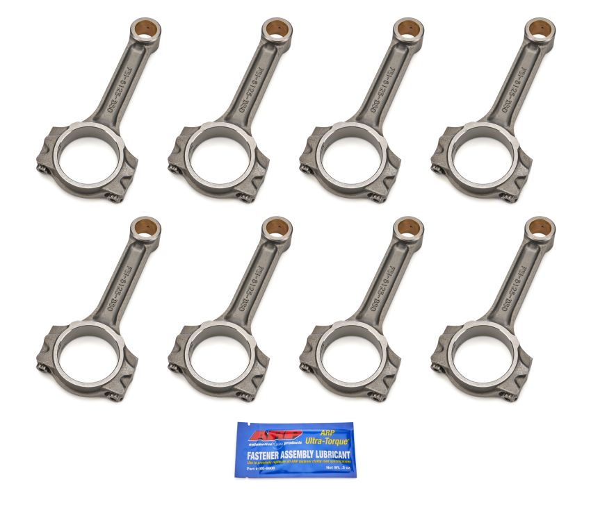 Eagle FSI6125O2000 Chevrolet LS 4340 I-Beam Connecting Rod 6.125in w/ ARP 2000 (Set of 8)