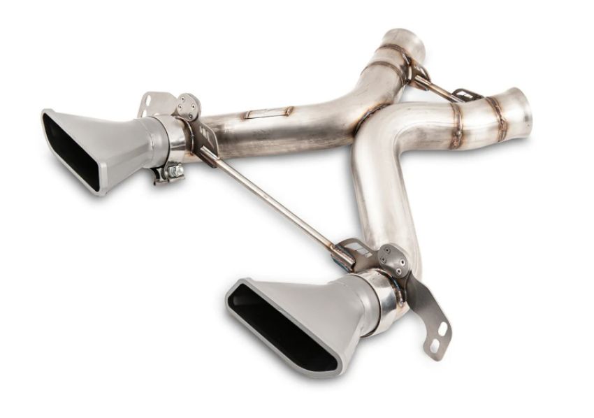 AWE Tuning 3010-32014 McLaren MP4-12C Performance Exhaust - Machined Tips