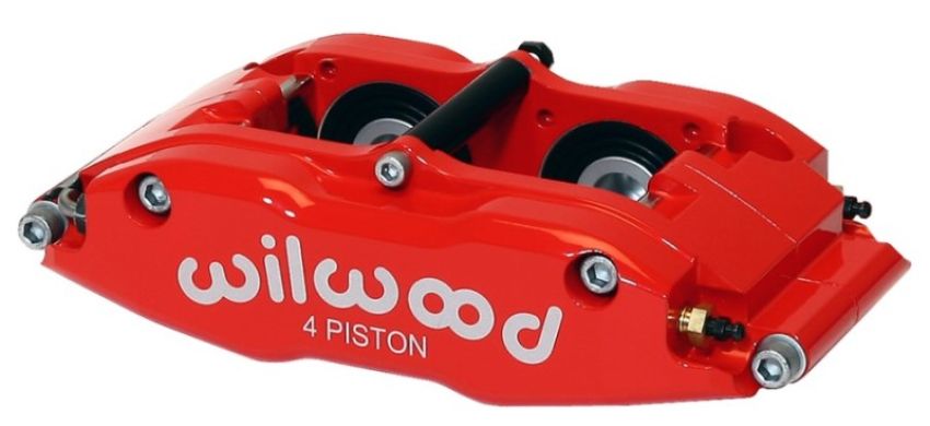Wilwood 120-8071-LRD Caliper-BNSL4R-Red 1.75in Pistons 1.25in Disc