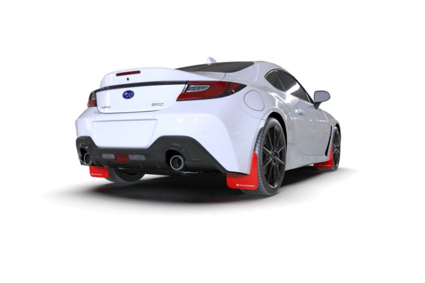 Rally Armor MF99-UR-RD-WH Red Mud Flap/White Logo