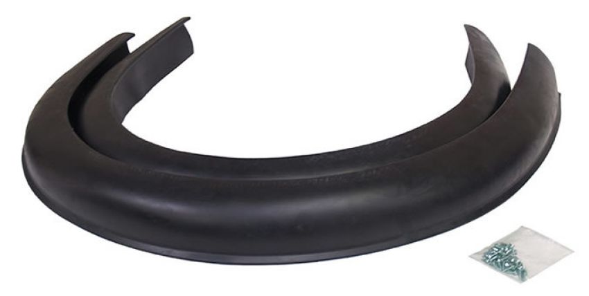 Pacer Performance 52-205 Flexy Flare Rubber Fender Exten. Full Coverage Heavy Duty, 3-1/4