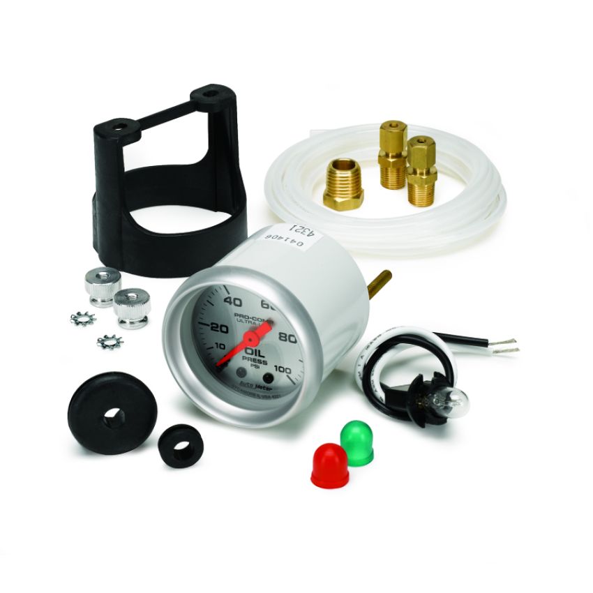 AutoMeter 4321 GAUGE, OIL PRESSURE, 2 1/16
