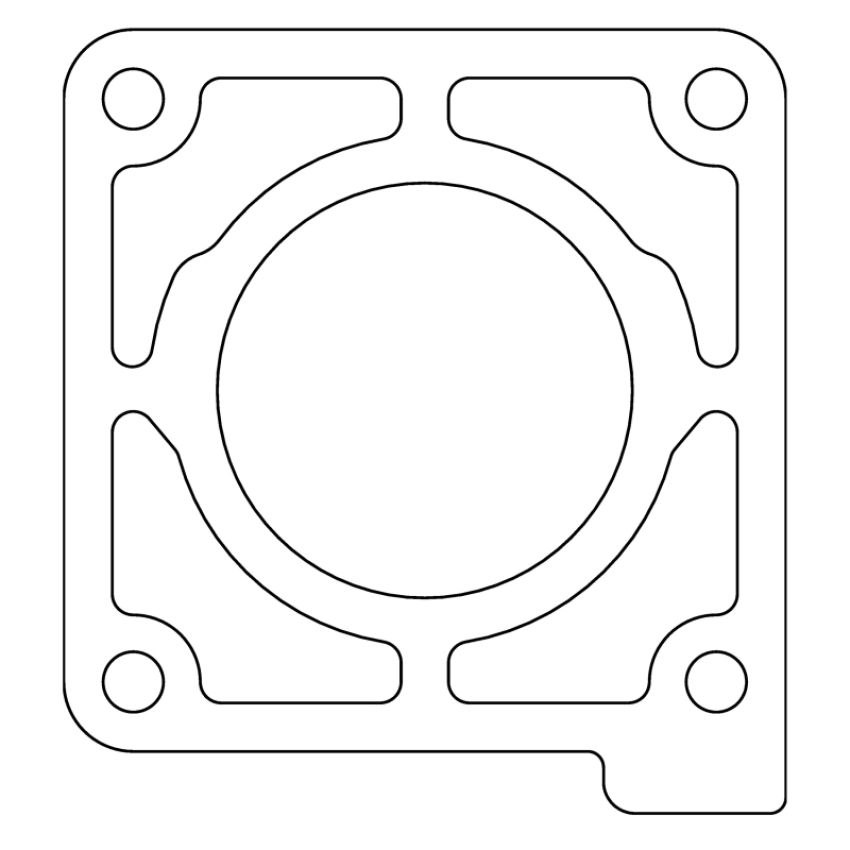 Cometic Gasket C15099 Cometic Ford 302 5.0L  .031in Fiber Throttle Body Gasket - 1986-1993