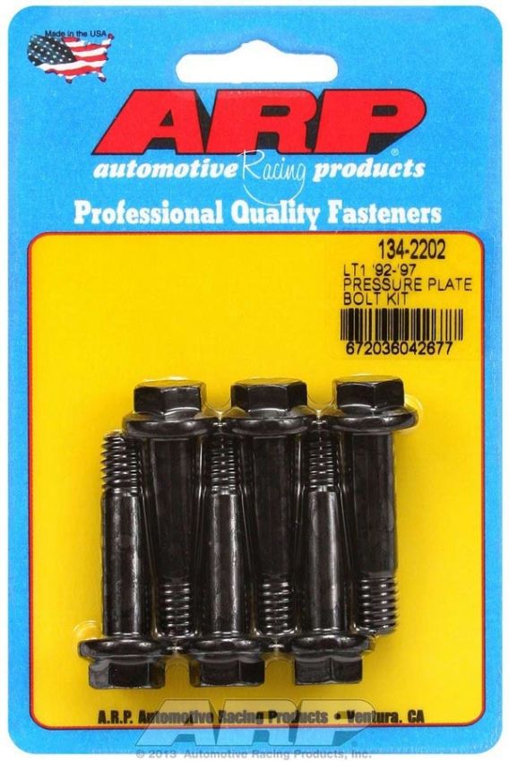 ARP ARP134-2202 Pressure Plate Bolt Kit Chevy V6/V8 (6pk)