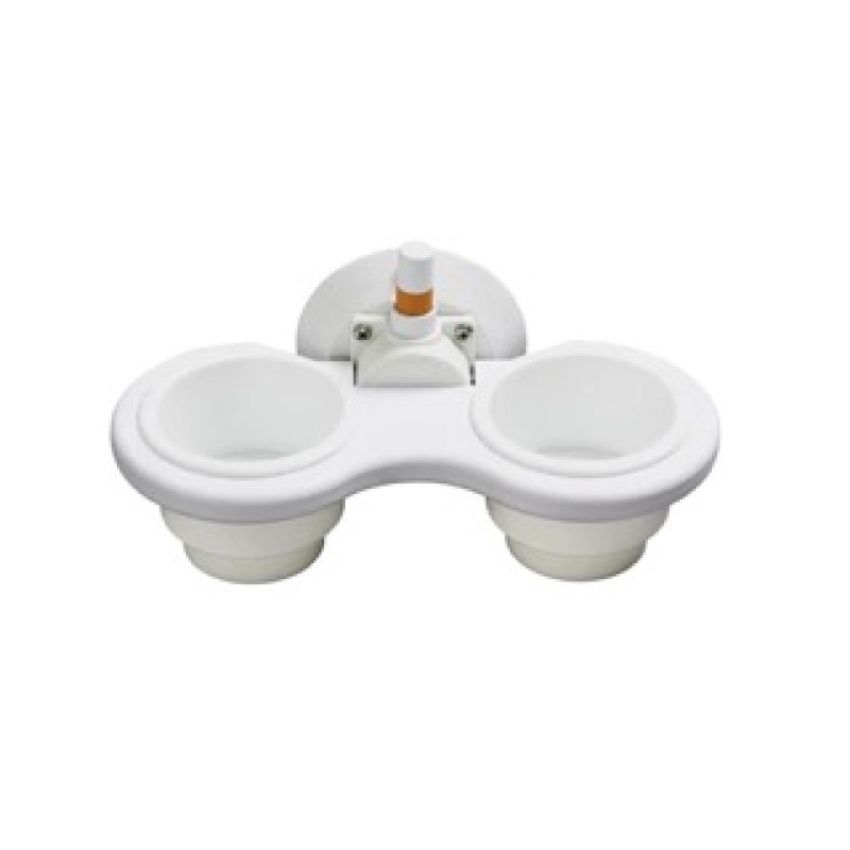 SeaSucker MC5301W-6 2-Cup Holder Vertical - White