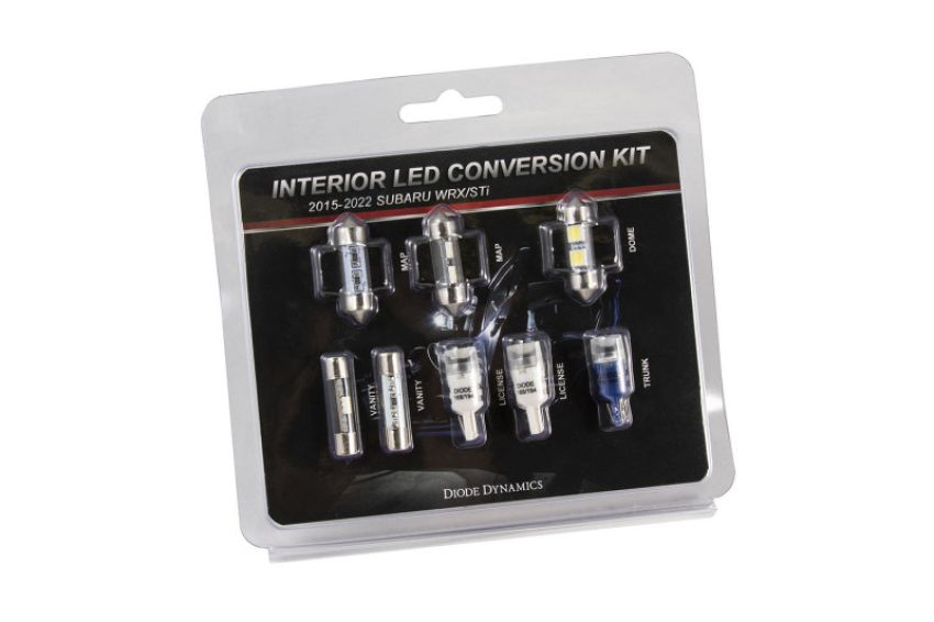Diode Dynamics DD0262 15-19 Subaru WRX Interior Light Kit Stage 1 - Blue