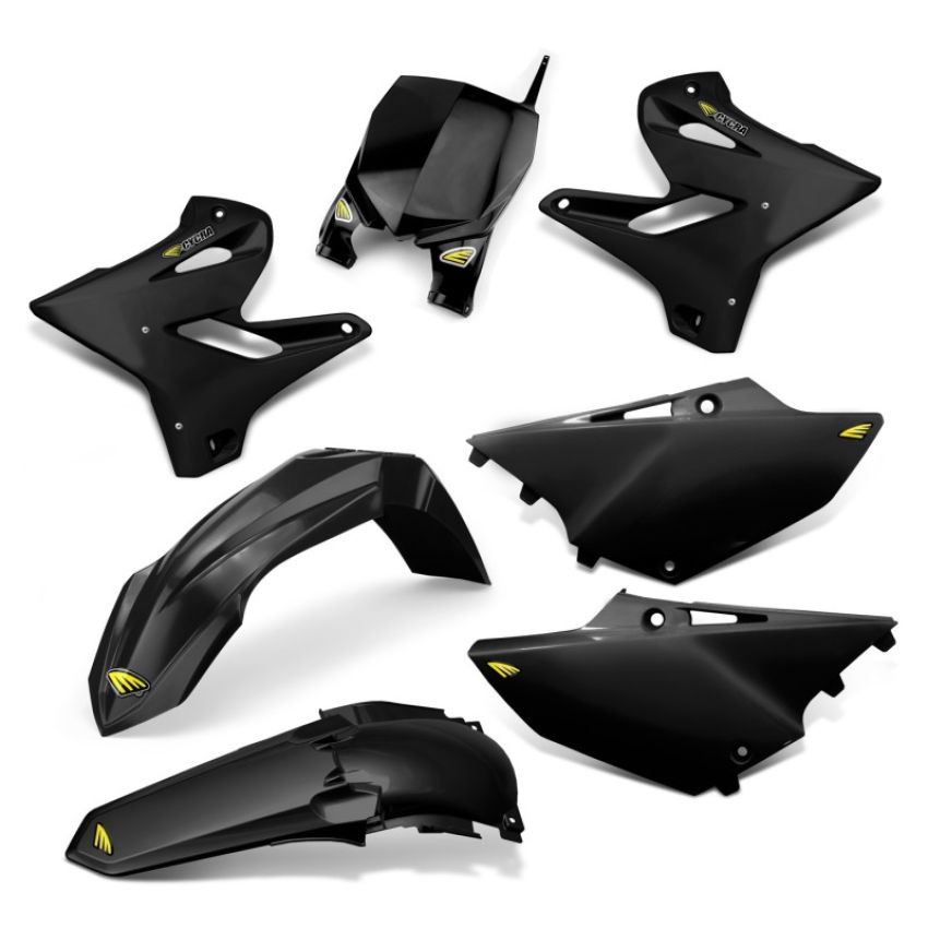 Cycra 1CYC-9316-12 15-22 Yamaha YZ125-250/X Powerflow Body Kit - Black