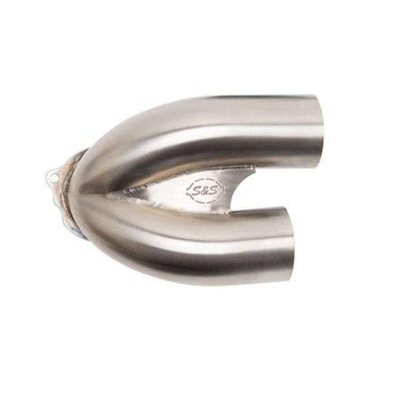 S&S Cycle 170-0648 2017 M8 Models Intake Runner - Stainless Steel
