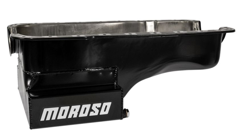 MOROSO MOR20507 SBF 351W Front Sump Oil Pan w/Kick-Out- 7qt.