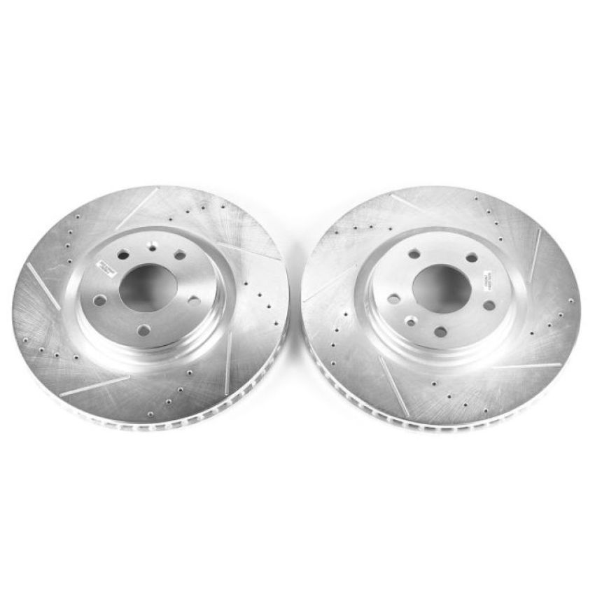 PowerStop AR8217XPR PowerStop Evolution Performance Drilled, Slotted & Plated Brake Rotor Pair
