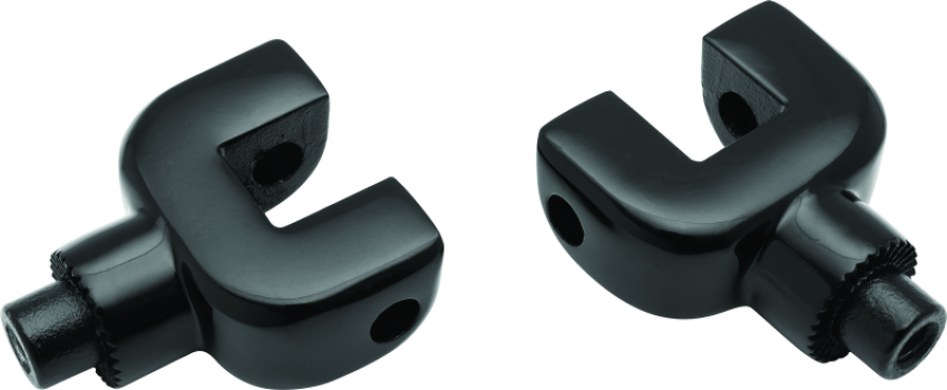 Kuryakyn 8927 Splined Passenger Peg Adapter Indian Black