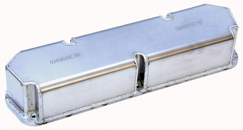 MOROSO MOR68310 SBM Fab. Billet Alum. Valve Covers