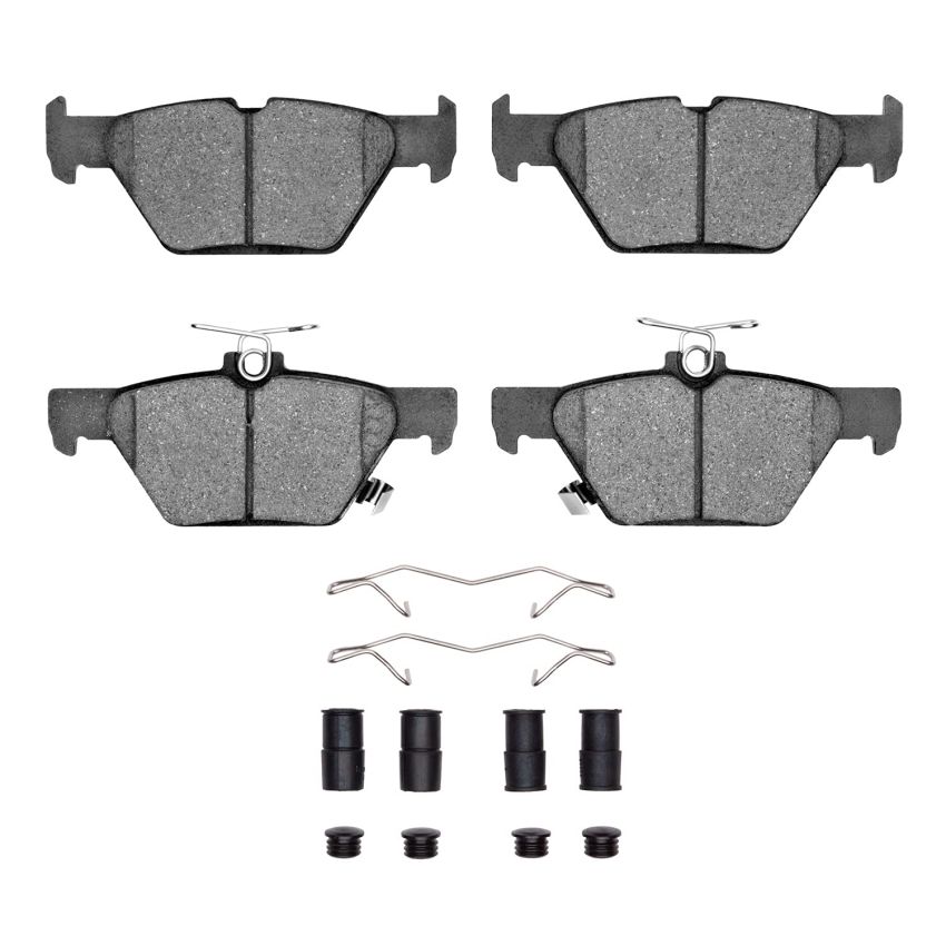 Dynamic Friction 1551-1808-01 Brake Pad Kt