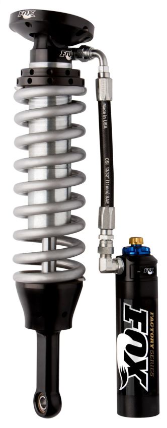 FOX 883-06-111 10-14 Toyota FJ Cruiser 2.5 Factory Series 4.8in. R/R Coilover Set w/DSC Adj / 0-2in. Lift - Blk