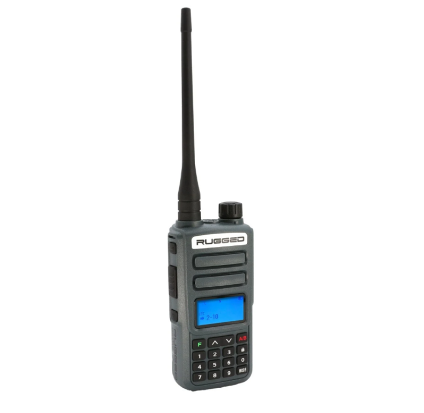 Rugged Radios GMR2-PLUS Rugged GMR2 PLUS - GMRS / FRS Two Way Handheld Radio Grey