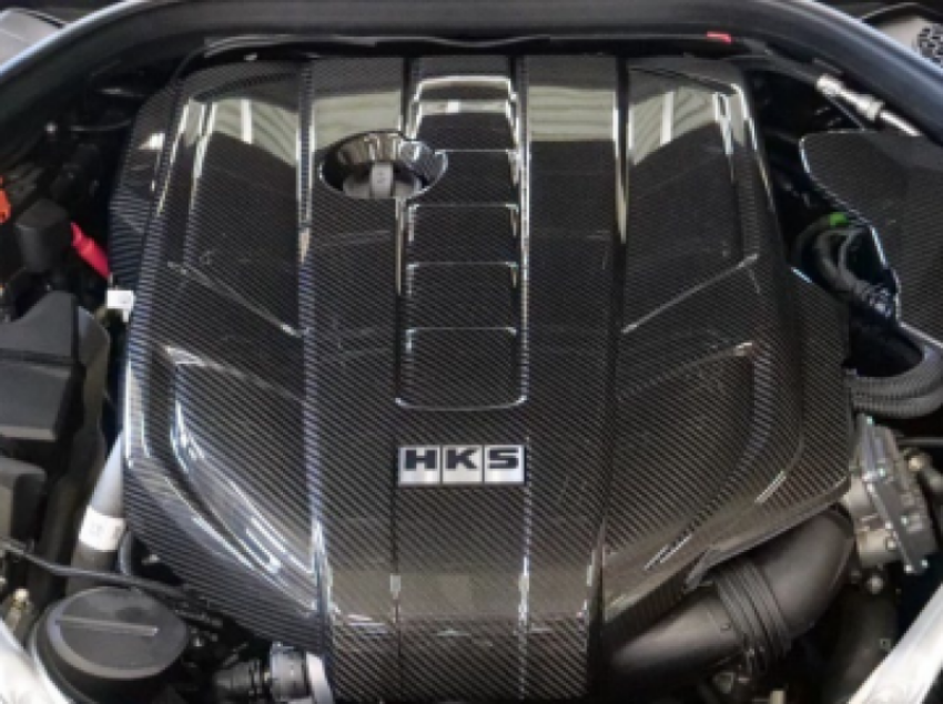 HKS 70026-AT016 DRY CARBON ENGINE COVER A90 RZ