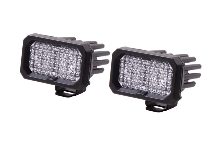Diode Dynamics DD6415P Stage Series 2 In LED Pod Pro - White Flood Standard RBL (Pair)