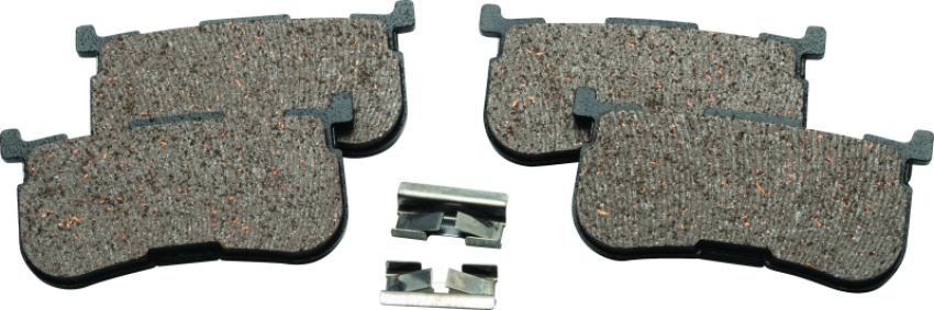 TwinPower 597025 Twin Power 14 Up Trike Models Organic Brake Pads Replaces H-D 41300033 Rear