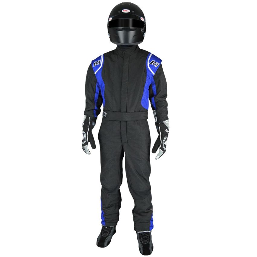 K1 RACEGEAR K1R20-PRY-NB-2XS Suit Precision II 2X- Small Black/Blue