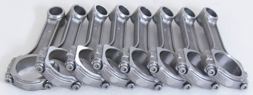 Eagle SIR5700SPLW Chevrolet 327 2.00in Rod Jounral Press-Fit Standard I-Beam Connecting Rod Set