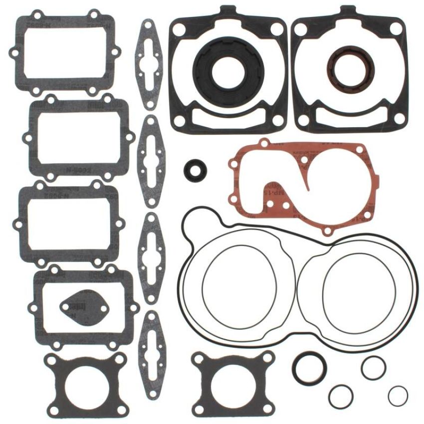 Vertex Pistons 711305 Vertex Gaskets 08-18 Polaris 600 IQ Racer/INTL Complete Gasket Kit w/ Oil Seals