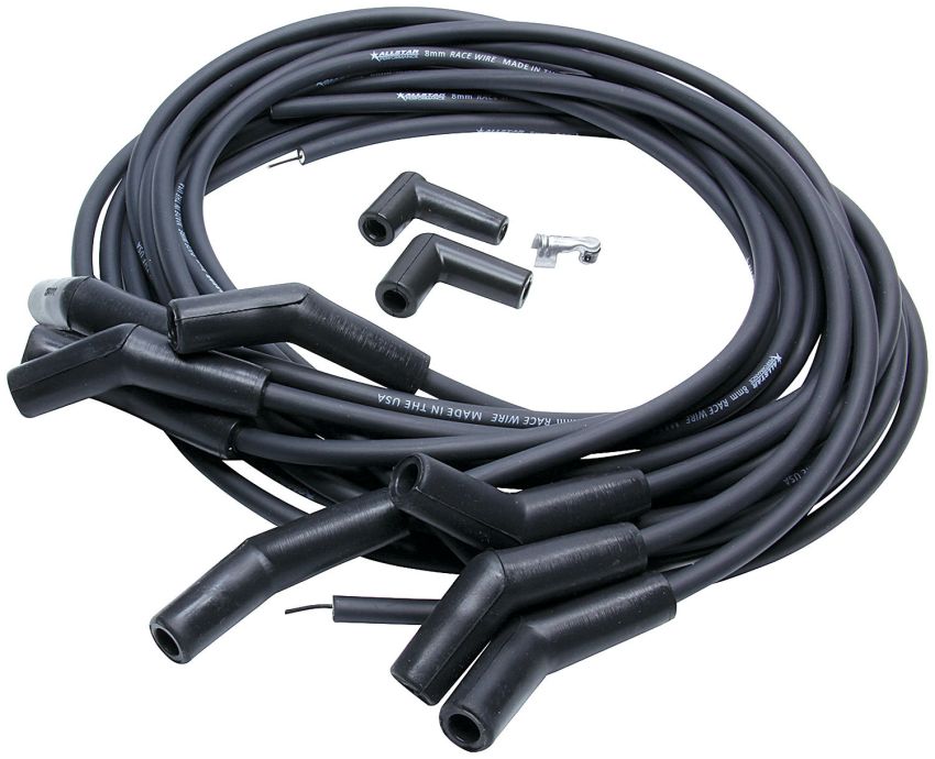 ALLSTAR PERFORMANCE ALL81361 Universal Spark Plug Wire Set 8mm 135 Deg HEI