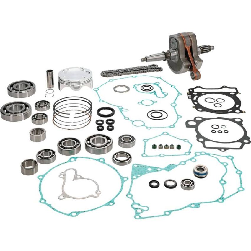 Vertex Pistons WR101-147 09-13 YFZ 450 R/10-11 YFZ 450 X Complete Engine Rebuild Kit
