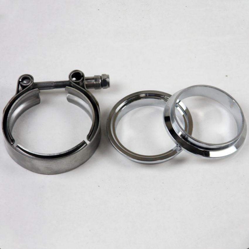Granatelli Motor Sports 308525-1M V-Bands and Clamps - Mild Steel Interlocking