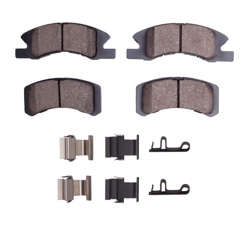 Dynamic Friction 1551-1731-01 Brake Pad Kt