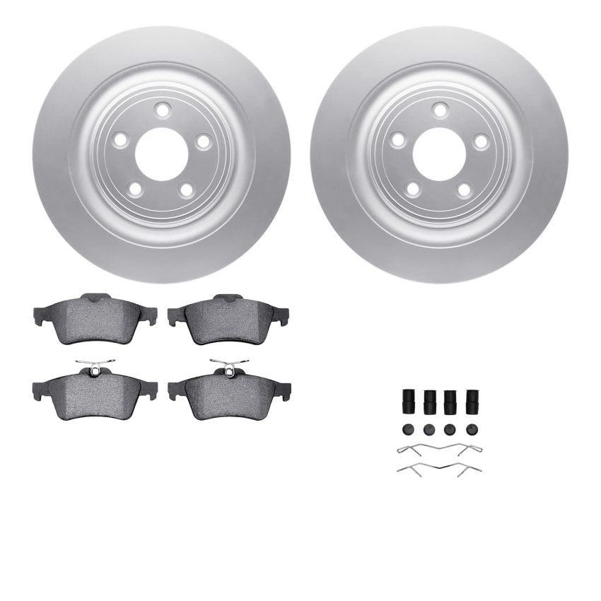 Dynamic Friction 4612-20007 Rotor Kit