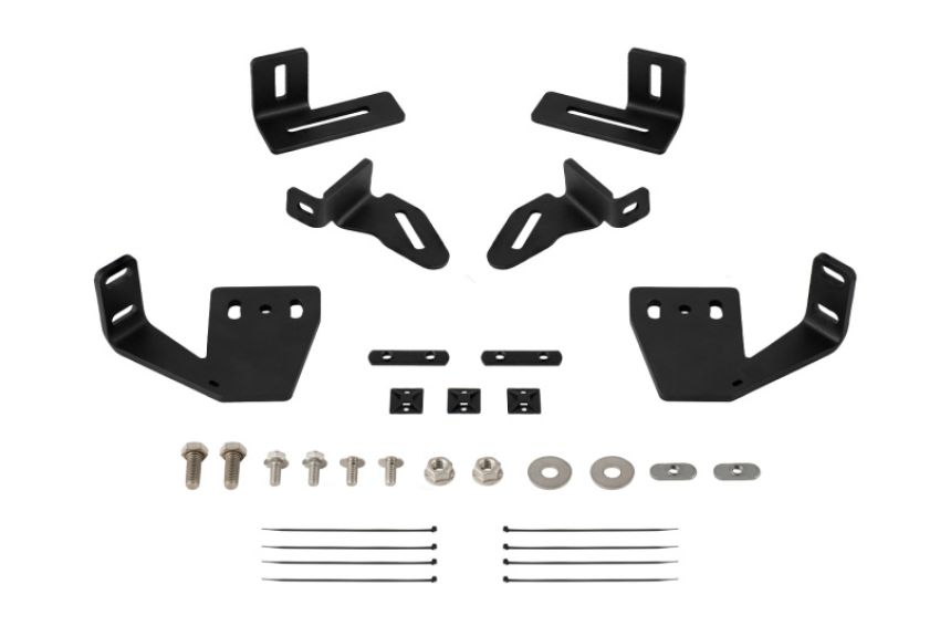 Diode Dynamics DD7894P Prinsu/Sherpa Roof Racks SS5 7-Pod CrossLink Mounting Bracket Kit Roof Racks