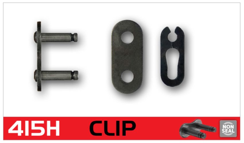 RK Chain 415H-CL 415H Clip Link - Natural