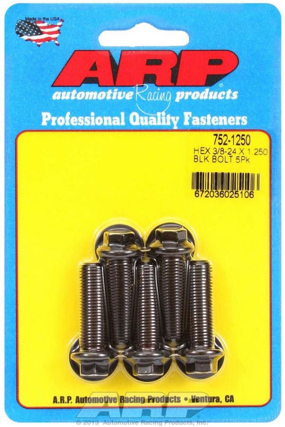 ARP ARP752-1250 Bolt Kit - 6pt. (5) 3/8-24 x 1.250