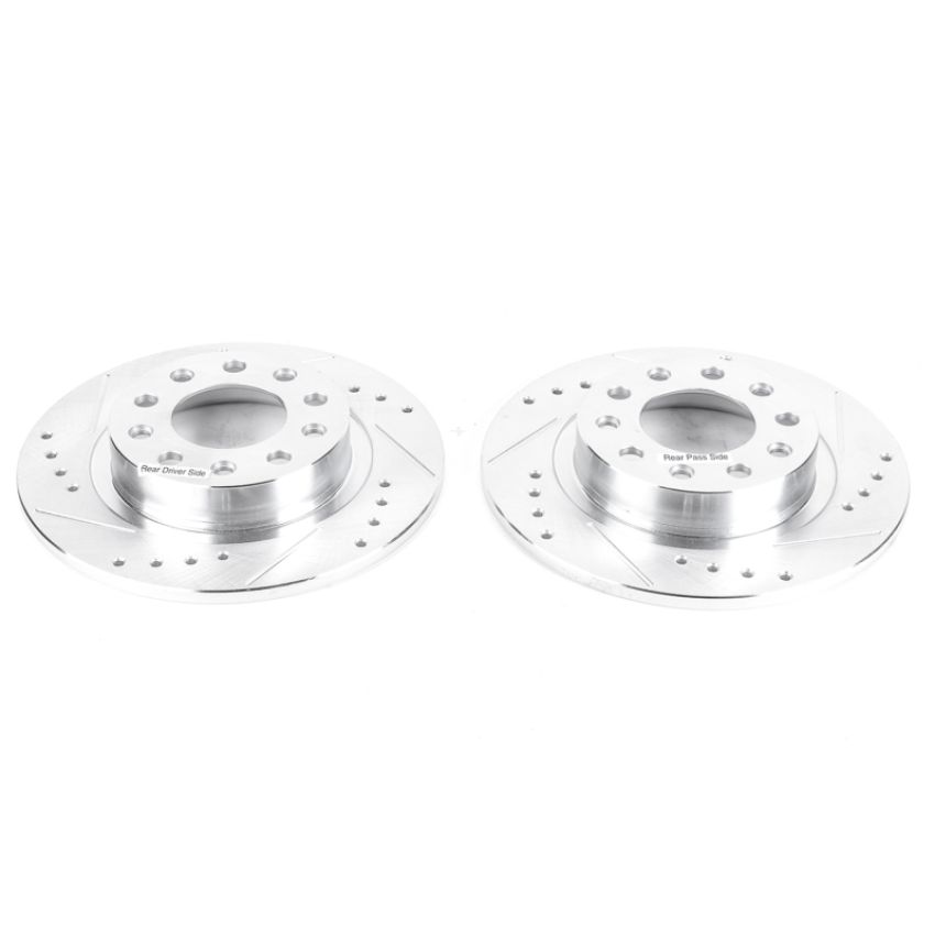 PowerStop AR83084XPR PowerStop Evolution Performance Drilled, Slotted & Plated Brake Rotor Pair