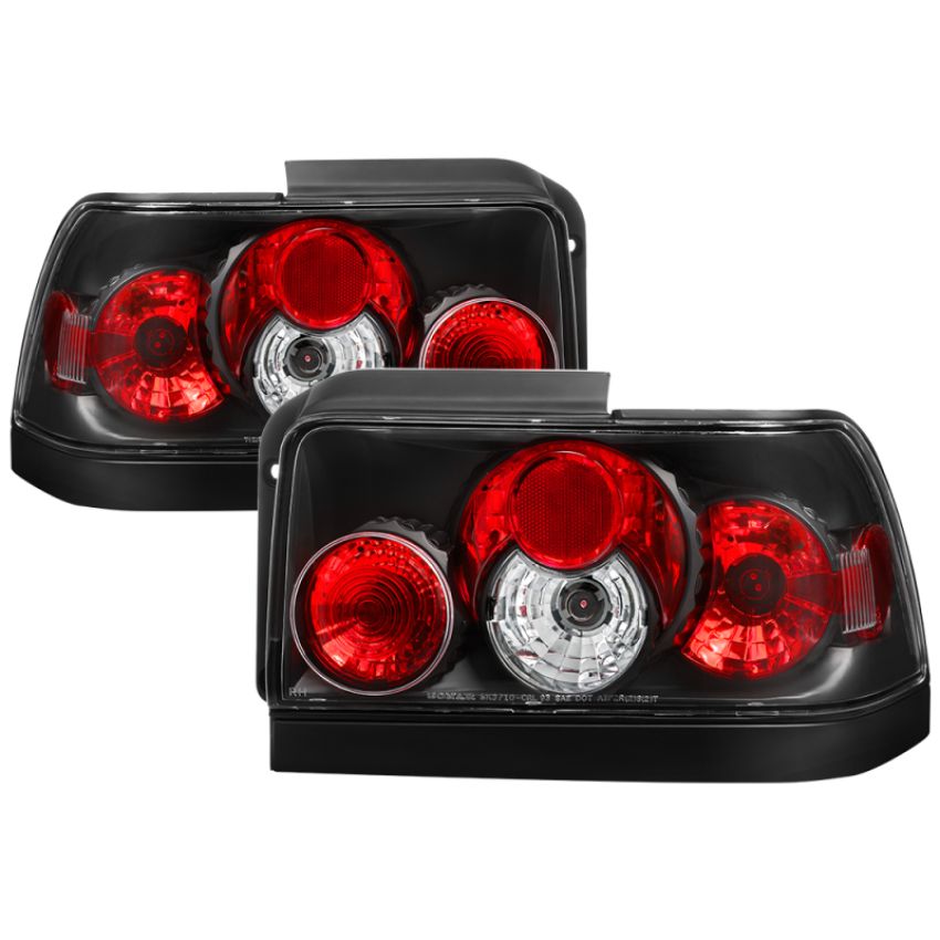 SPYDER 5007407 Euro Style Tail Lights - Black