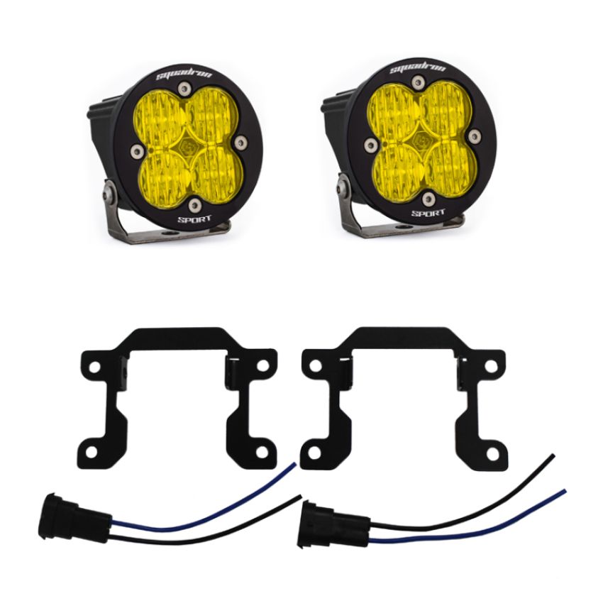 Baja Designs 447601 Squadron-R Sport Fog Pocket Light Kit
