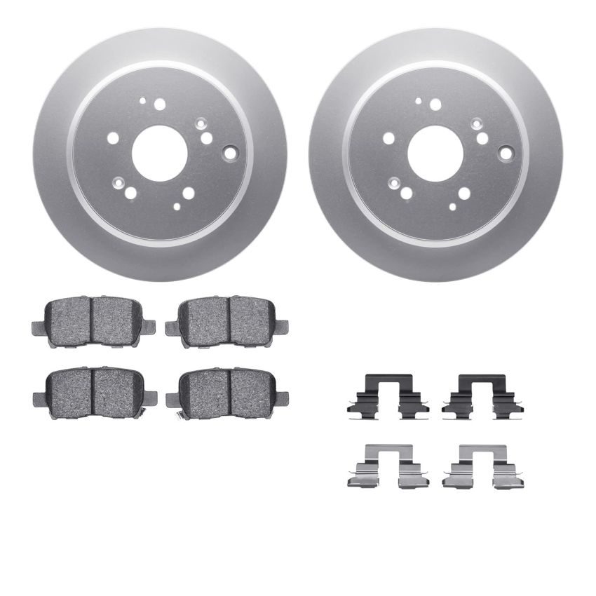 Dynamic Friction 4512-59165 Rotor Kit