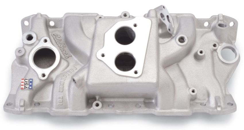 EDELBROCK EDE3704 SBC Performer TBI Manifold - w/EGR