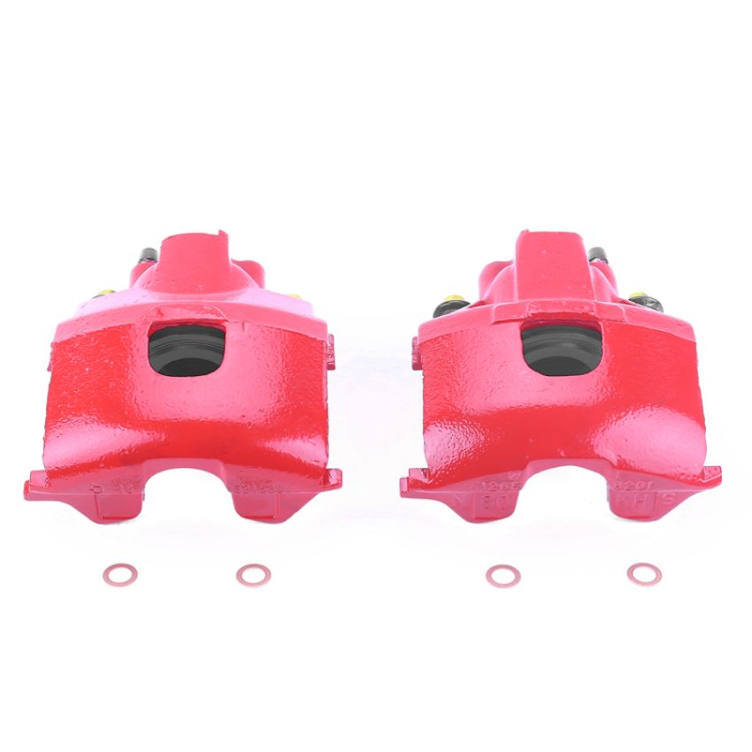 PowerStop S4642 Red Powder Coated Calipers