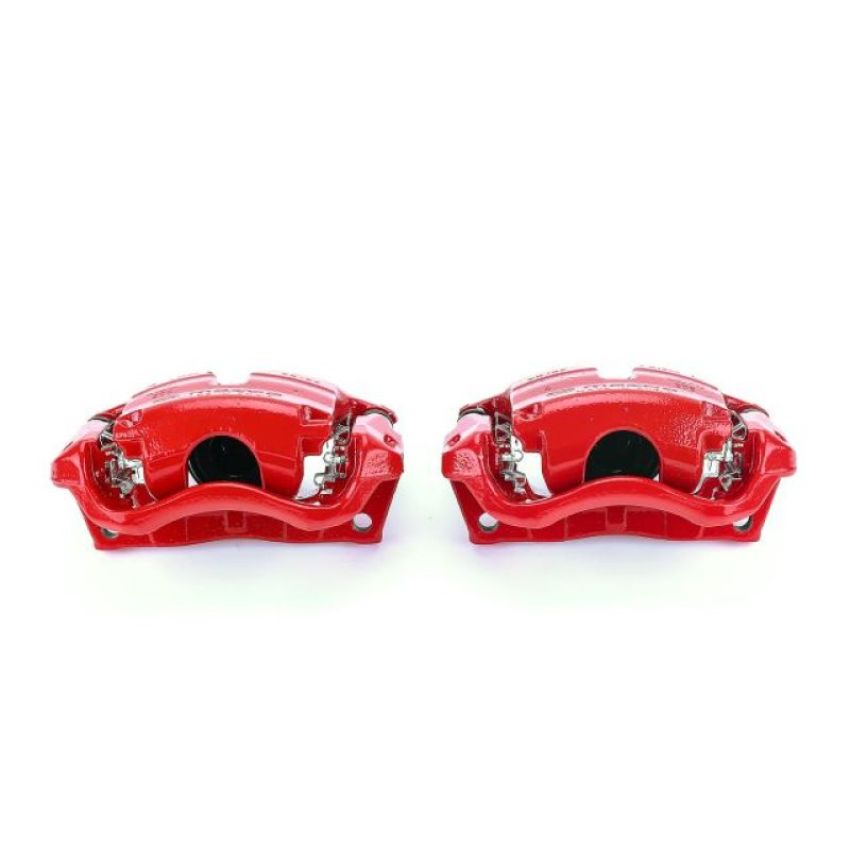 PowerStop S7158 Red Powder Coated Calipers