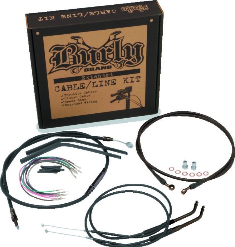 Burly Brand B30-1210 Control Kit 12in T-Bar