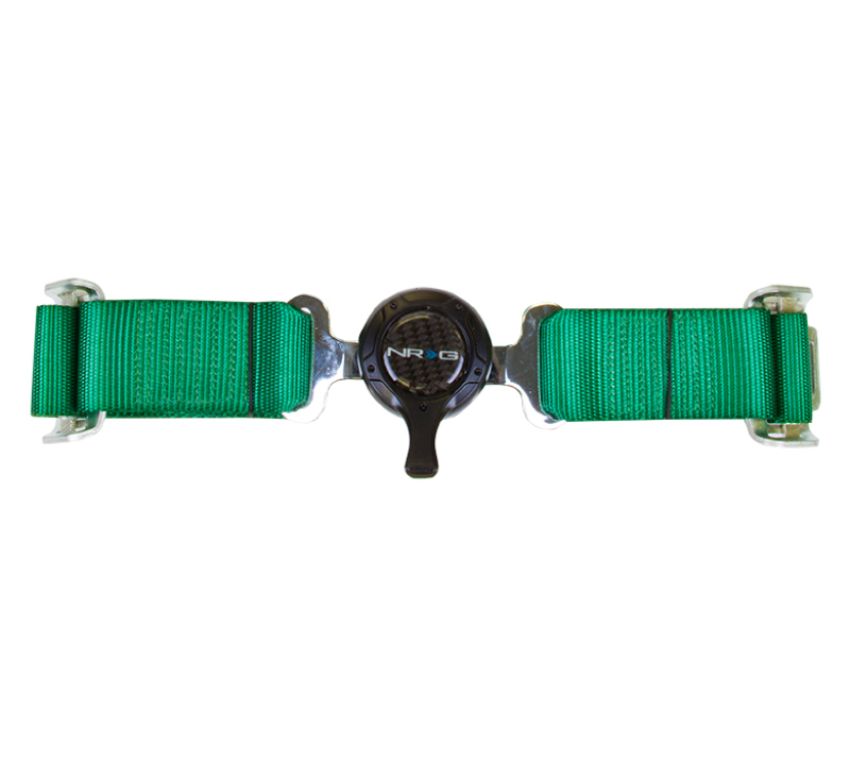 NRG SBH-4PCGN 4 Point Seat Belt Harness/ Cam Lock- Green