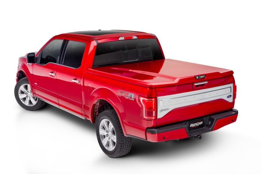 Undercover UC2158L-RR 15-19 Ford F-150 5.5ft Elite LX Bed Cover - Ruby Red