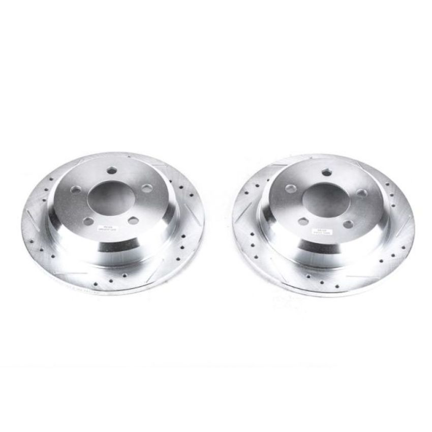 PowerStop AR8732XPR PowerStop Evolution Performance Drilled, Slotted & Plated Brake Rotor Pair
