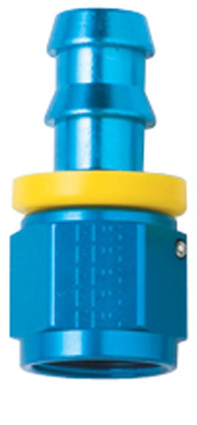 FRAGOLA FRG200108 Hose Fitting #8 Straight Push Lock