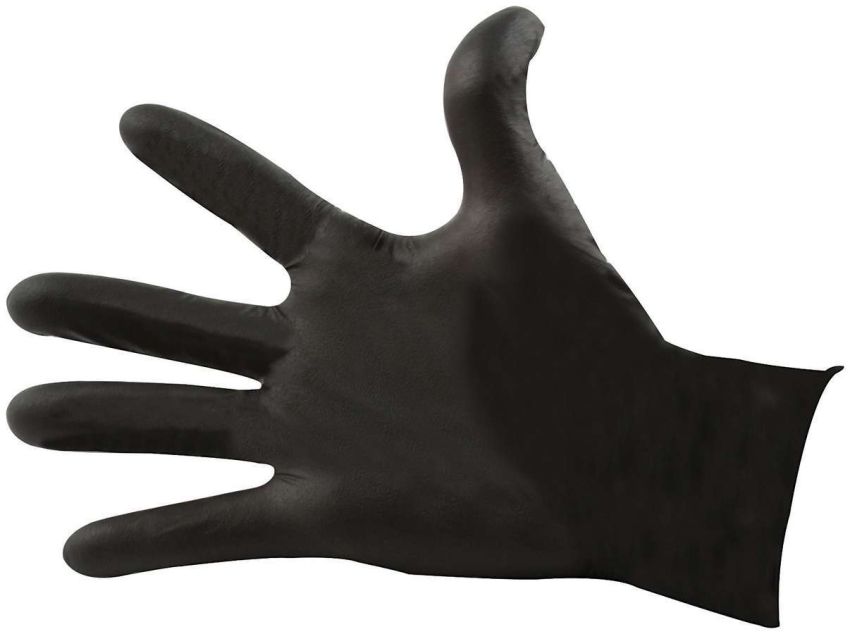 ALLSTAR PERFORMANCE ALL12024 Nitrile Gloves Black Medium