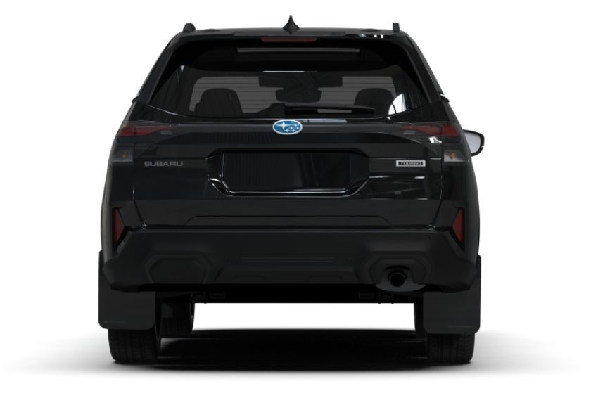 Rally Armor MF132-UR-BLK-MBK Black Mud Flap/Metallic Black Logo