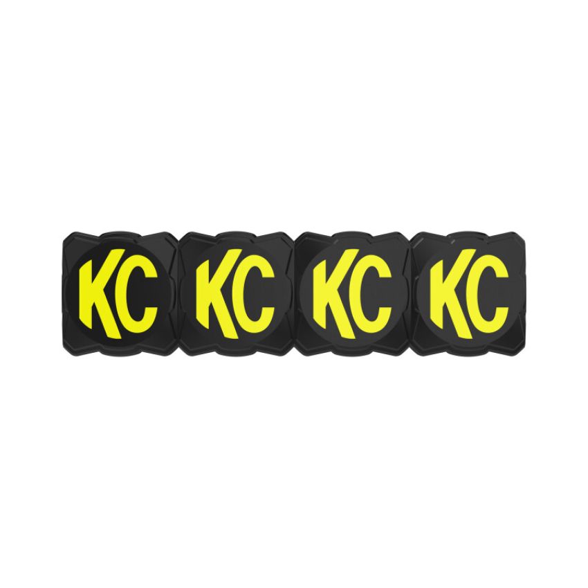 KC HiLiTES 5331 KC Cover FLEX ERA LED Light Bar 10in Black Yellow EA