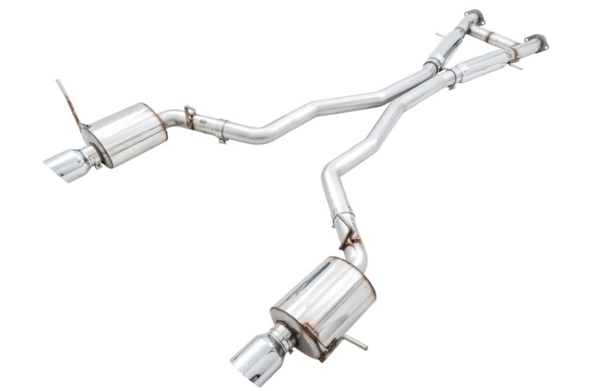 AWE Tuning 3015-32123 2020 Jeep Grand Cherokee SRT Touring Edition Exhaust - Chrome Silver Tips